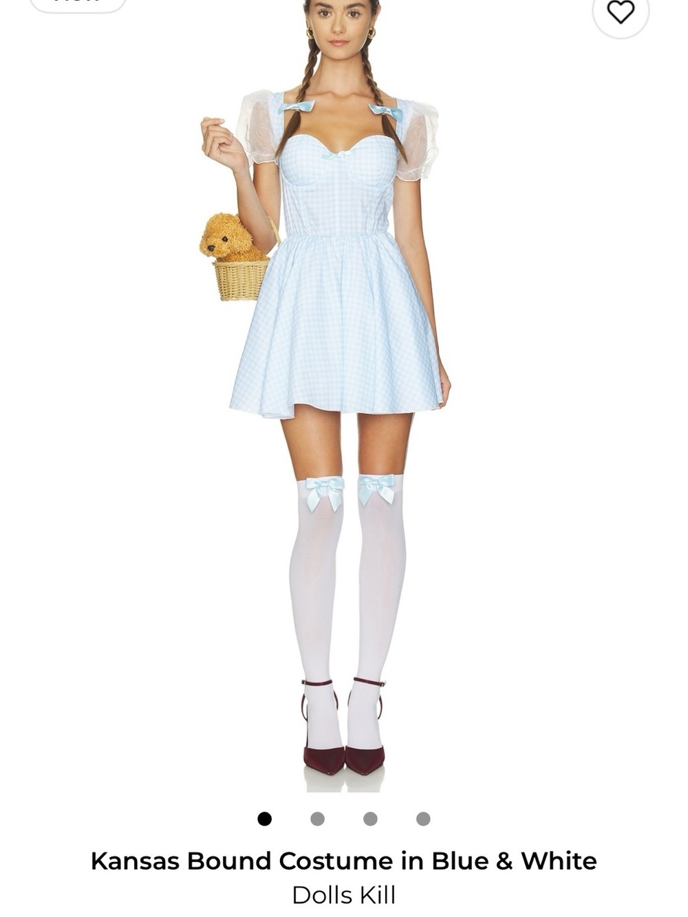 Dollskill Dorothy Wizard of Oz costume